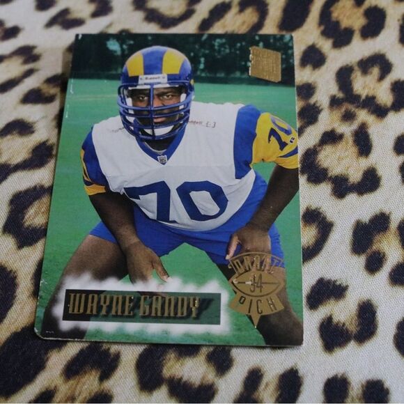 Wayne Gandy #208 Football Card - Picture 1 of 2